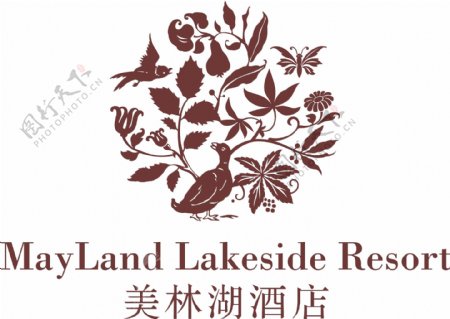 美林湖酒店logo图片