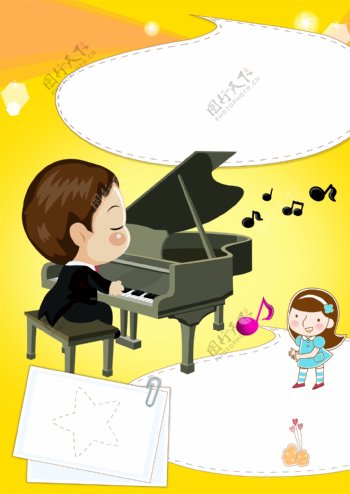 儿童钢琴班图片