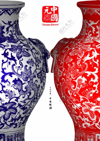 高清海报设计中国元素中国精神
