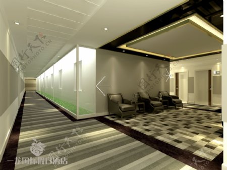 酒店阳光走廊图片