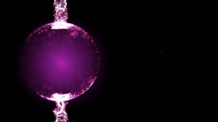 紫宝珠液体运动背景的影响视频免费下载