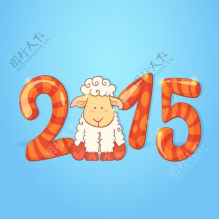 2015羊年素材羊年大吉