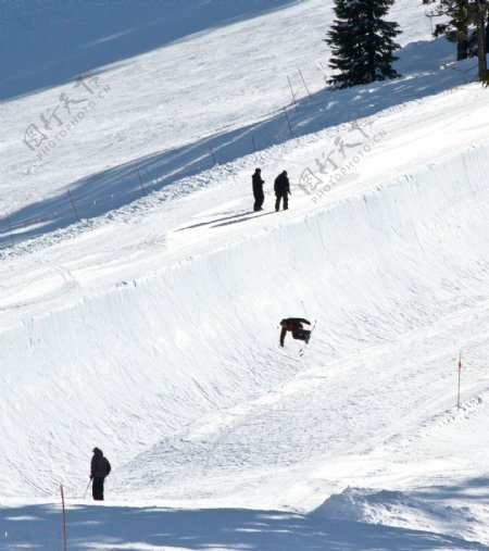 滑雪者的冒险