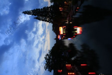 西塘的天空图片