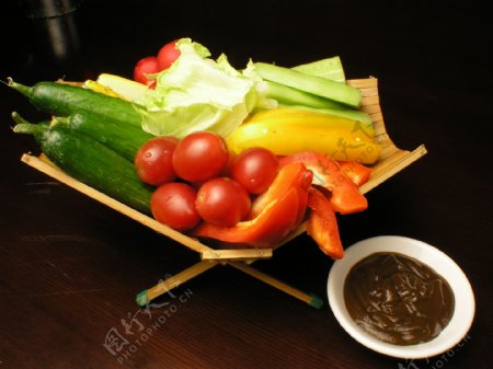 蔬菜车图片