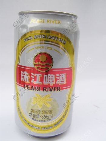 珠江小麦啤酒图片