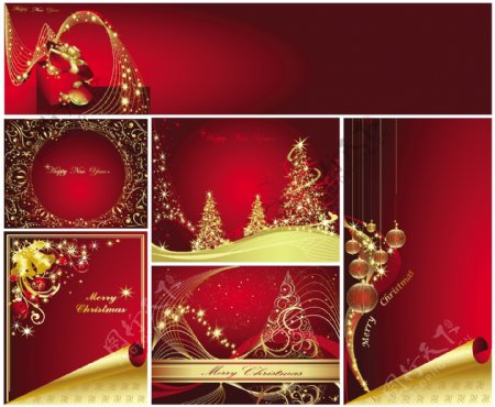 2011新年圣诞设计矢量素材