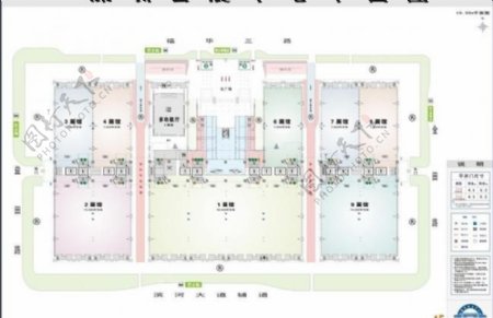 深圳会展中心平面图1f图片