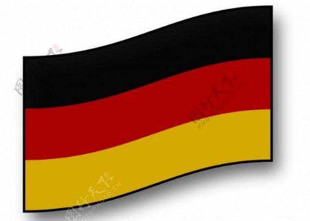 德国国旗矢量图
