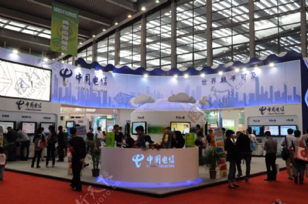 中国电信2011高交会展台图片