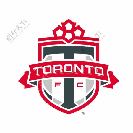 TorontoFClogo设计欣赏TorontoFC运动赛事LOGO下载标志设计欣赏