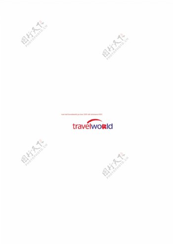 Travelworldlogo设计欣赏Travelworld旅游业标志下载标志设计欣赏