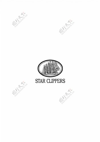 StarClipperslogo设计欣赏StarClippers旅游网站LOGO下载标志设计欣赏