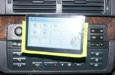 宝马E46带GPS或手机码头