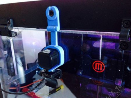 铰接的摄像头安装Makerbot2X用于网络hd6000