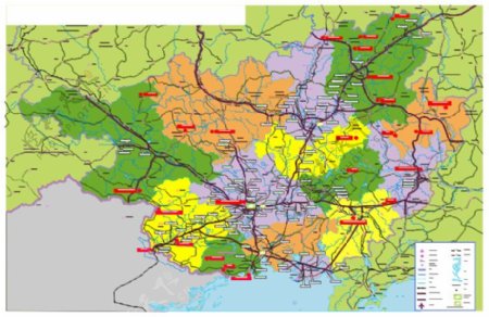 144广西高速公路线路图