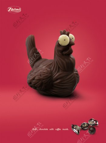 zaini糖果公司巧克力鸡图片