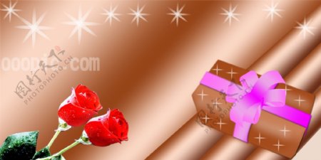 玫瑰巧克力礼盒