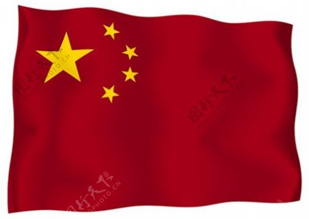 中华人民共和国国旗矢量素材