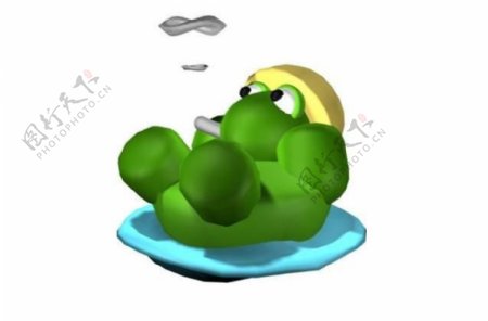 青蛙模型图片