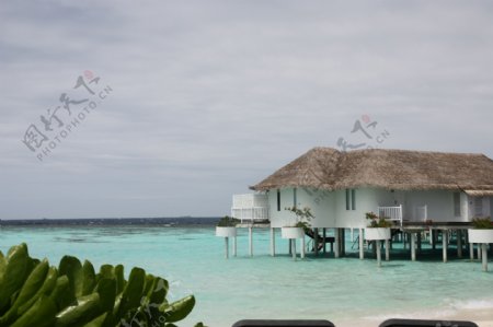 马尔代夫水屋图片