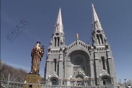 大教堂的圣安妮魁北克证券的录像视频免费下载