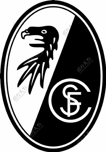 弗赖堡足球俱乐部徽标图片