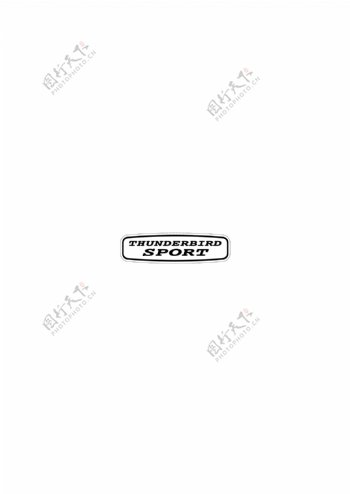 ThunderbirdSportlogo设计欣赏ThunderbirdSport运动赛事标志下载标志设计欣赏