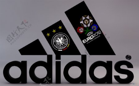 阿迪达斯logo图片