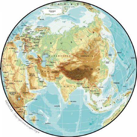 世界的物质亚球形地图矢量地图的美丽