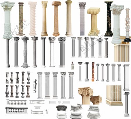 古罗马石柱