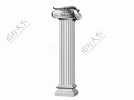 罗马方形石柱3d模型