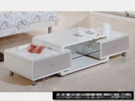 时尚家居咖啡桌子3D模型