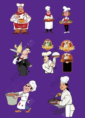 卡通厨子