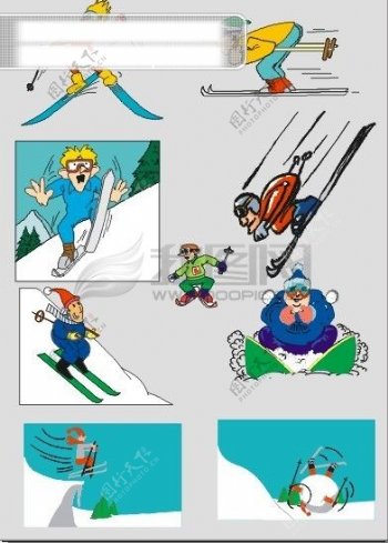 适量滑雪