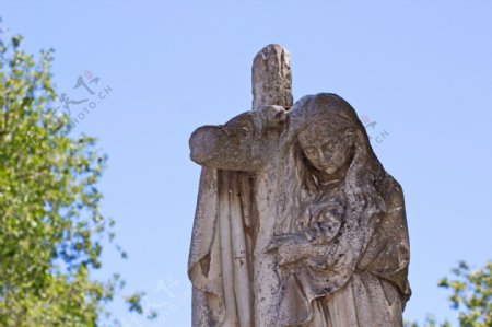 墓地雕像