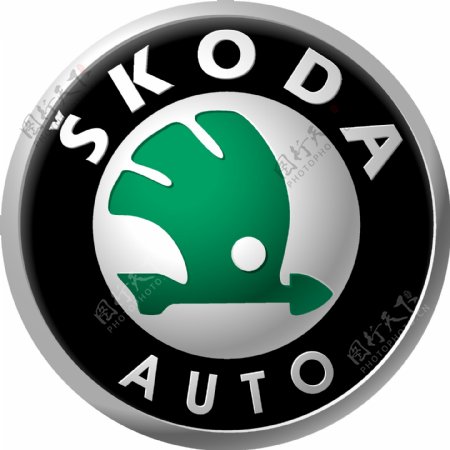 斯柯达汽车3D标志