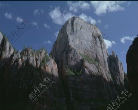 巨岩风景视频素材