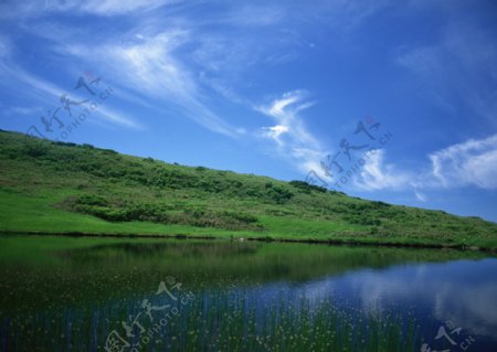 自然风景田园风景清新自然