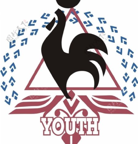 法国公鸡logo图片