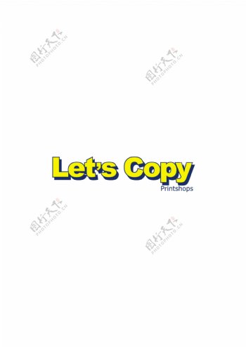 LetsCopylogo设计欣赏LetsCopy服务公司标志下载标志设计欣赏