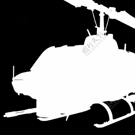 直升飞机3dmax飞机模型素材14
