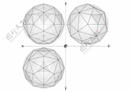 41施工测地线球体从四面体递归