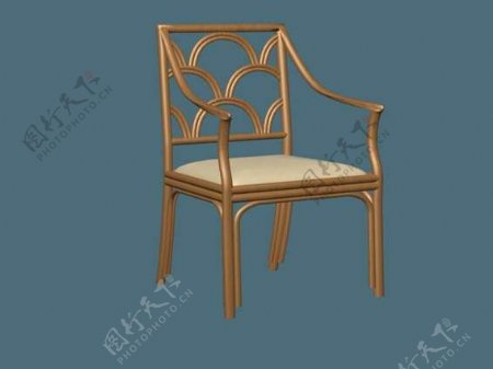 欧式椅子3d模型家具图片132