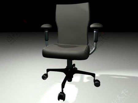 办公家具办公椅3d模型3d素材模板58