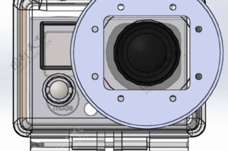 GoPro英雄355毫米镜头适配器