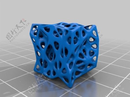 生成的Voronoi立方体