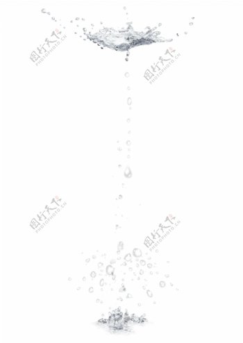 水水珠透明水滴图片