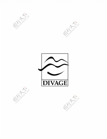 Divagelogo设计欣赏足球和IT公司标志Divage下载标志设计欣赏