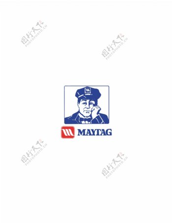 Maytaglogo设计欣赏IT公司标志案例Maytag下载标志设计欣赏
